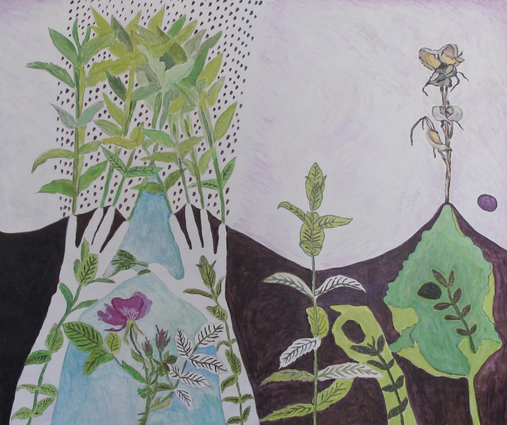 Healing Hands Painting Emily Sabino