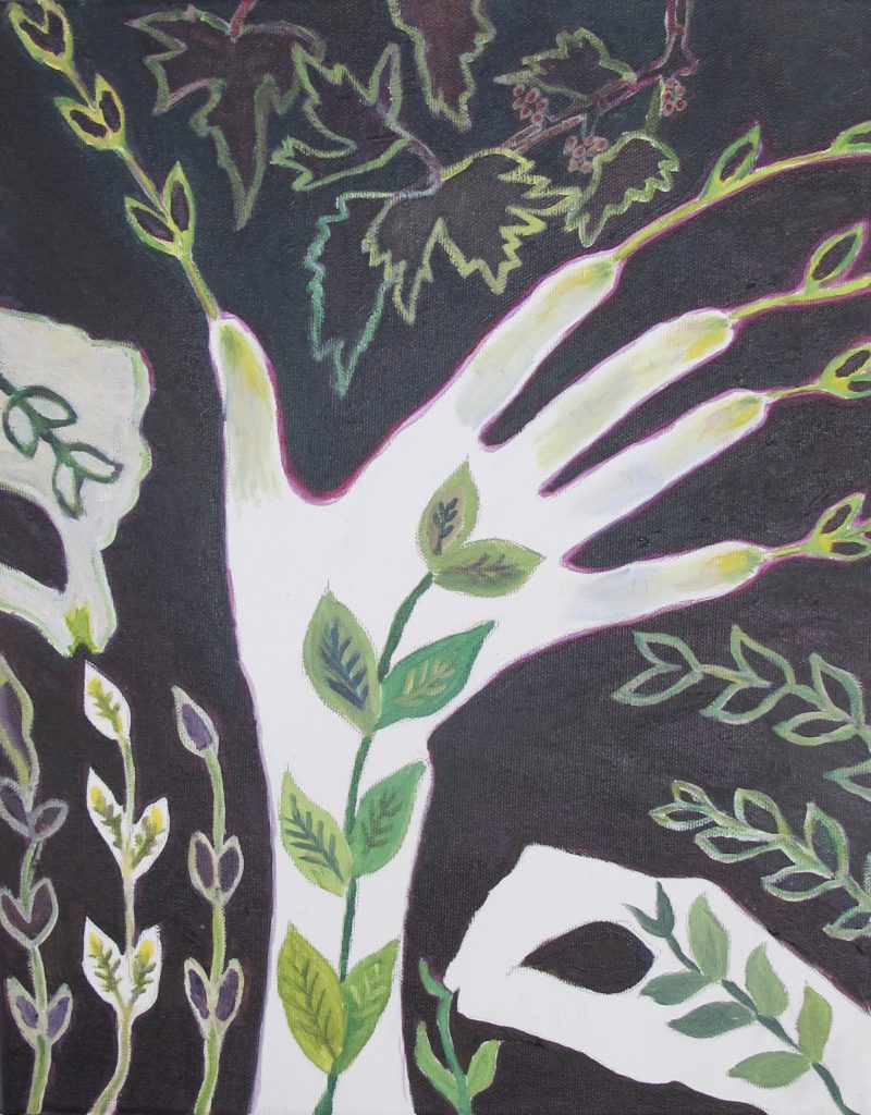 Healing Hands Painting Emily Sabino