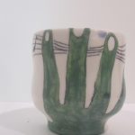Emily Sabino Music Hands Pottery Tea Bowl