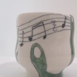 Emily Sabino Healing Hands Music Tea Bowl