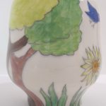 Emily Sabino Painted Pottery tea bowl