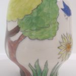 Emily Sabino Painted Pottery tea bowl