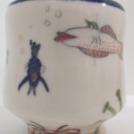 Emily Sabino underwater tea bowl pottery