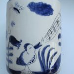 Singing Bird Garden Vase Emily Sabino Pottery