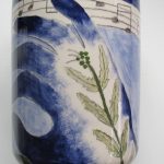 Singing Bird Tree Casting Seeds Vase Emily Sabino Pottery