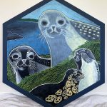 Seals on Seaweed Waterfall Arts Here is Magic
