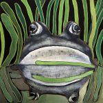 Mr. Night Frog. Emily Sabino. Maine Painter