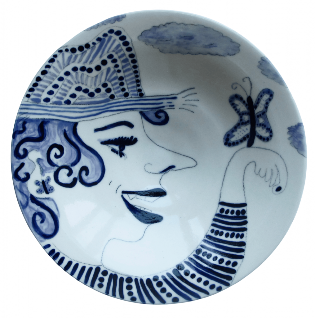 Butterfly Gardner Bowl