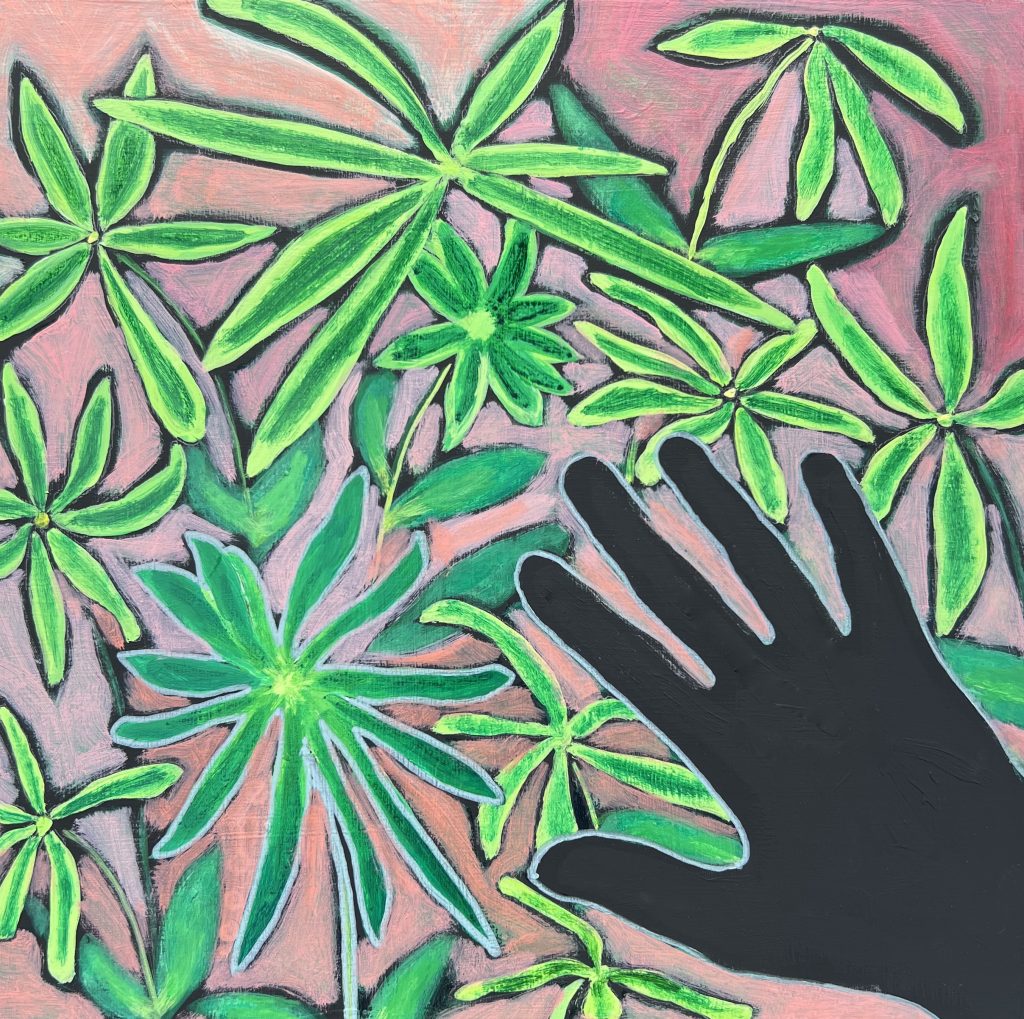 Lupine Leaves